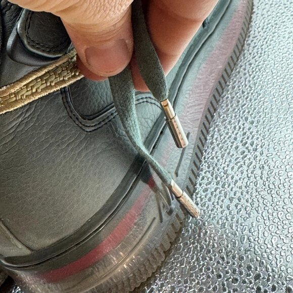 Size 12 Nike Air Force 1  Sprm Mx 07 Mid Gray Mens Lace-Up‎ Sneaker 316665-321 - Picture 12 of 14